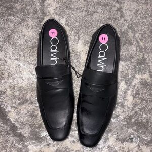 calvin klein Men's Black Loafers